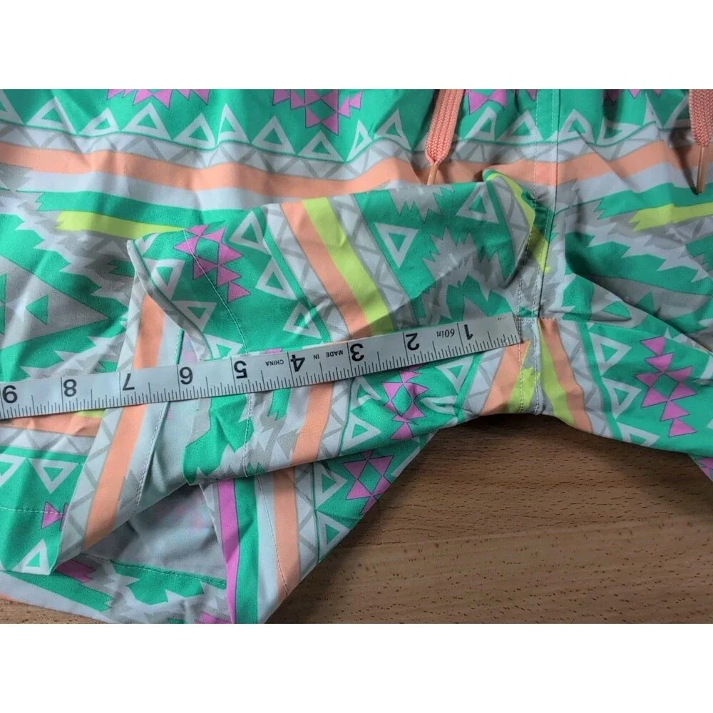Chubbies Swim Trunks Men 2XL Aztec Retro Geometric Print Lined